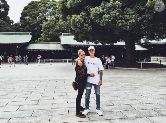 Sofia Richie et Justin Bieber au Japon (août 2016).