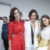 Inès de la Fressange et ses filles Nine et Violette - Photocall du 2ème défilé de mode Haute-Couture automne-hiver 2016/2017 "Chanel" à Paris. Le 5 Juillet 2016. © Olivier Borde / Bestimage