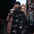 Rihanna se rend au et quitte le centre commercial Harrods à Londres, le 19 août 2016. © CPA / Bestimage