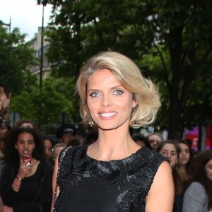 Sylvie Tellier - Arrivées des célébrités à la 7ème Édition du Global Gift Gala au Four Seasons Hotel George V à Paris le 9 mai 2016 © Denis Guignebourg / Bestimage