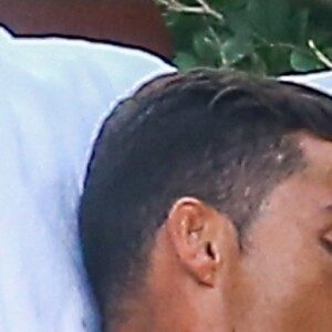 Exclusif - Cristiano Ronaldo avec Cassandre Davis à Miami le 30 juillet 2016