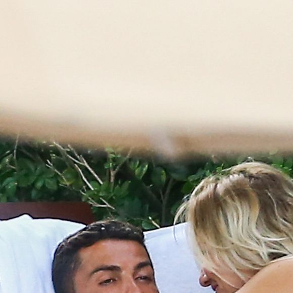 Exclusif - Cristiano Ronaldo avec Cassandre Davis à Miami le 30 juillet 2016