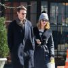Exclusif - Matt Smith et sa petite amie Lily James à New York, le 3 mars 2016.