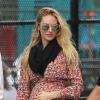 Exclusif - Candice Swanepoel enceinte est allée déjeuner avec Doutzen Kroes et son mari Sunnery James au restaurant Bar Pitti au Greenwich Village à New York, le 5 juin 2016