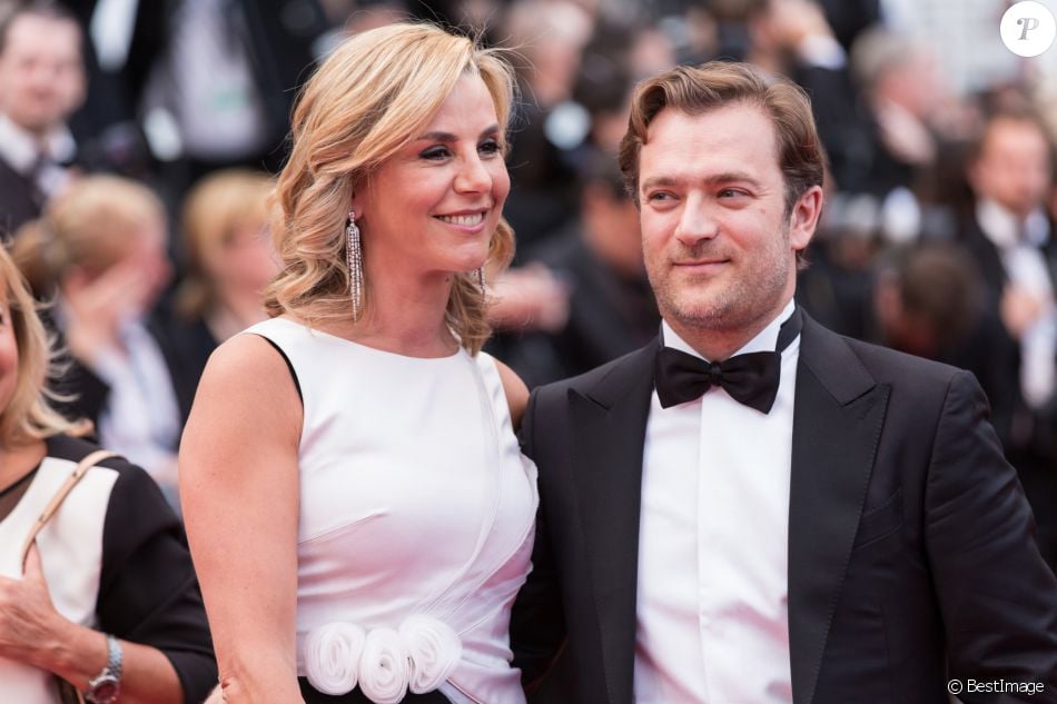 Laurence Ferrari et Renaud Capuçon - People au 68 ème festival du film de Cannes le 15 mai 2015 ...