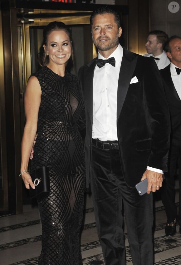 Brooke Burke et son mari David Charvet à la soirée du 14ème Gala annuel Operation Smile à Cipriani 42nd Street à New York, le 12 mai 2016
