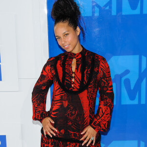 Alicia Keys - Photocall des MTV Video Music Awards 2016 au Madison Square Garden à New York. Le 28 août 2016