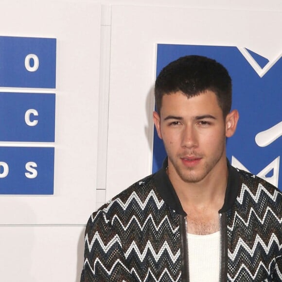 Nick Jonas - Photocall des MTV Video Music Awards 2016 au Madison Square Garden à New York. Le 28 août 2016