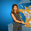 Chloé Nabédian, nouvelle Miss météo de France 2, le 29 août 2016.