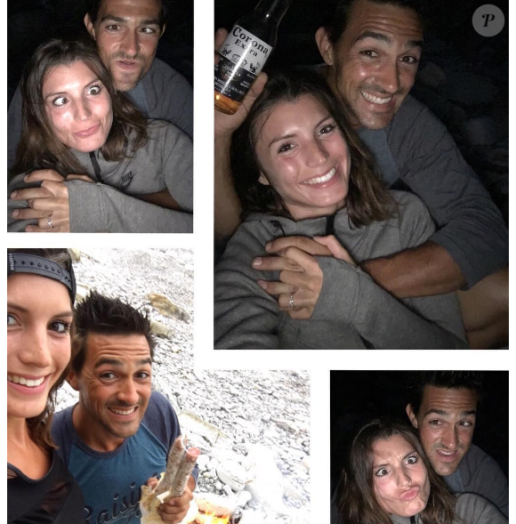 Jean Pascal Lacoste et sa chérie Delphine Tellier. Photo publiée sur Instagram au mois d'août 2016