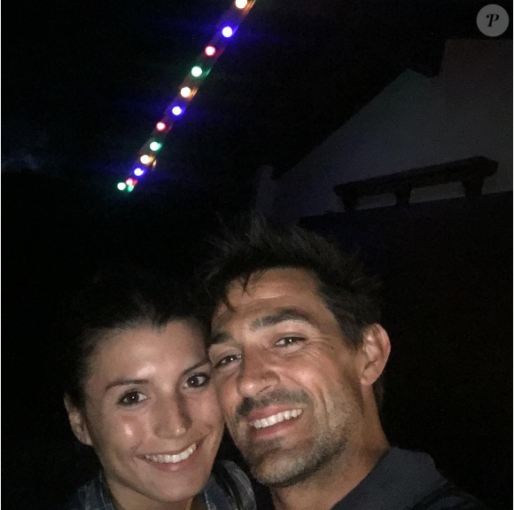 Jean Pascal Lacoste et sa chérie Delphine Tellier. Photo publiée sur Instagram au mois de juillet 2016