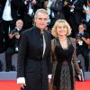Jeremy Irons et sa femme Sinéad Cusack - Première de "La La Land" et cérémonie d'ouverture du 73ème festival du film de Venise (Mostra) le 31 août 2016.