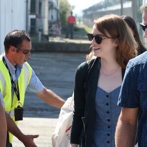 Exclusif - Emma Stone se balade à Venise en marge du 73ème festival du film (Mostra) le 1er septembre 2016.