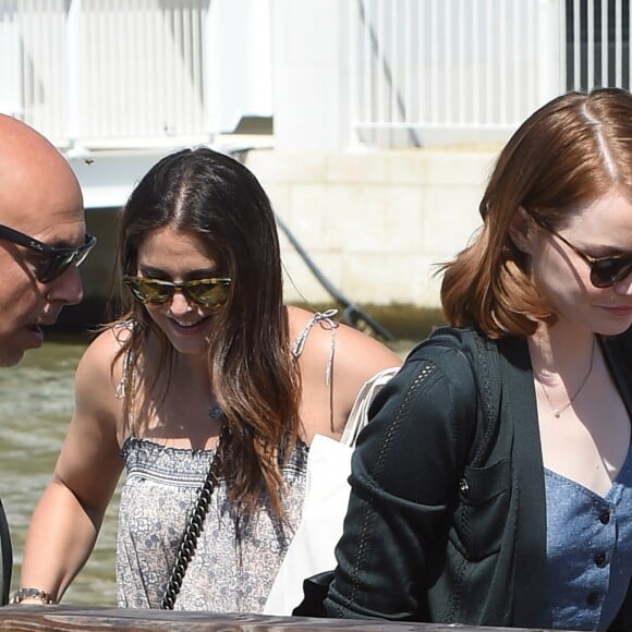 Exclusif - Emma Stone se balade à Venise en marge du 73ème festival du film (Mostra) le 1er septembre 2016.