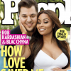 Rob Kardashian fait la couverture du magazine People avec sa fiancée Blac Chyna au mois de septembre 2016