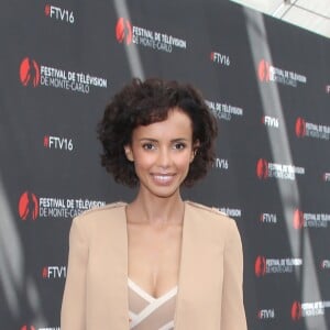 Sonia Rolland lors du photocall de "Cain" lors du Festival de Télévision de Monte Carlo le 13 Juin 2016. © Denis Guignebourg/BestImage