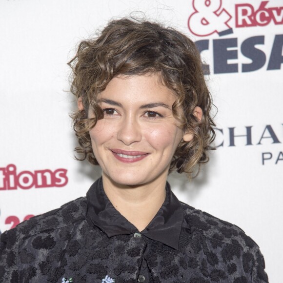 Audrey Tautou - Soirée des Révélations César 2016 dans les salons de la maison Chaumet place Vendôme à Paris, le 11 janvier 2016.