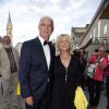 Franz Beckenbauer et sa femme Heidi à la première de Don Carlo à Salzbourg, le 13 août 2013.