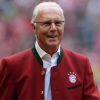 Franz Beckenbauer le 14 mai 2016 à l'Allianz Arena du Bayern Munich lors de la réception de Hannover 96