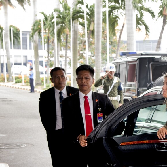 La reine Maxima des Pays-Bas en visite à Jakarta en République d'Indonésie le 30 aout 2016.30/08/2016 - Jakarta