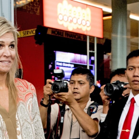 La reine Maxima des Pays-Bas est en visite en Indonésie en tant qu'ambassadeur des Nations-unis pour le développement à Jakarta le 30 août 2016. 30/08/2016 - Jakarta