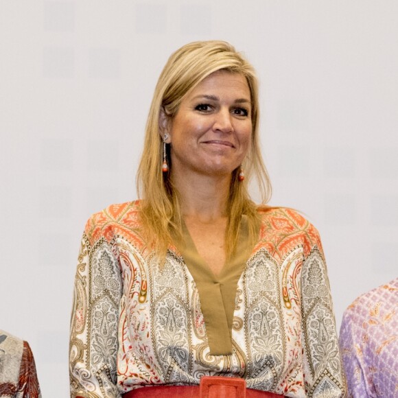 La reine Maxima des Pays-Bas est en visite en Indonésie en tant qu'ambassadeur des Nations-unis pour le développement à Jakarta le 30 août 2016. 30/08/2016 - Jakarta