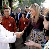La reine Maxima des Pays-Bas est en visite en Indonésie en tant qu'ambassadeur des Nations-unis pour le développement le 31 aout 2016.31/08/2016 - Jakarta