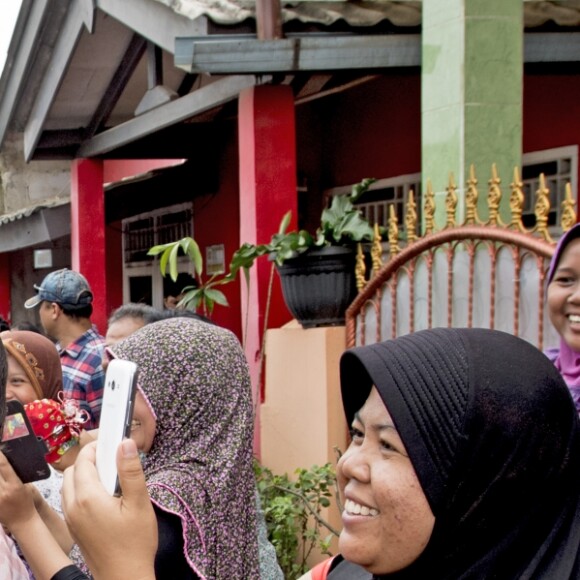 La reine Maxima des Pays-Bas est en visite en Indonésie en tant qu'ambassadeur des Nations-unis pour le développement le 31 aout 2016.31/08/2016 - Jakarta