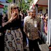 La reine Maxima des Pays-Bas, en voyage officiel en Indonésie, visite la ville de Bogor le 31 août 2016. 31/08/2016 - Bogor
