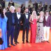 Christa Campbell, Avi Lerner, Liev Schreiber, Andrea Iervolino, Monika Bacardi, Naomi Watts, Philippe Falardeau lors de la première du film ''The Bleeder'' lors du 73ème Festival du Film de Venise, la Mostra, le 2 septembre 2016.