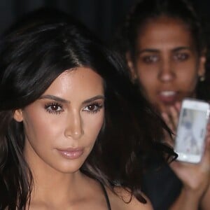 Kim Kardashian à la sortie de son appartement à New York, le 6 septembre 2016