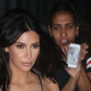 Kim Kardashian à la sortie de son appartement à New York, le 6 septembre 2016