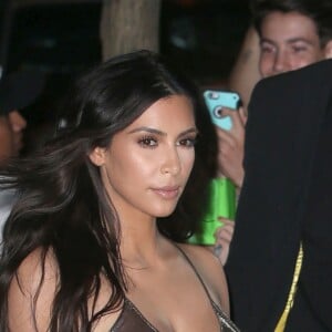 Kim Kardashian à la sortie de son appartement à New York, le 6 septembre 2016