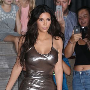 Kim Kardashian à la sortie de son appartement à New York, le 6 septembre 2016