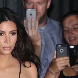 Kim Kardashian à la sortie de son appartement à New York, le 6 septembre 2016