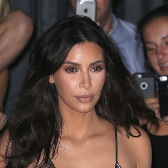 Kim Kardashian à la sortie de son appartement à New York, le 6 septembre 2016