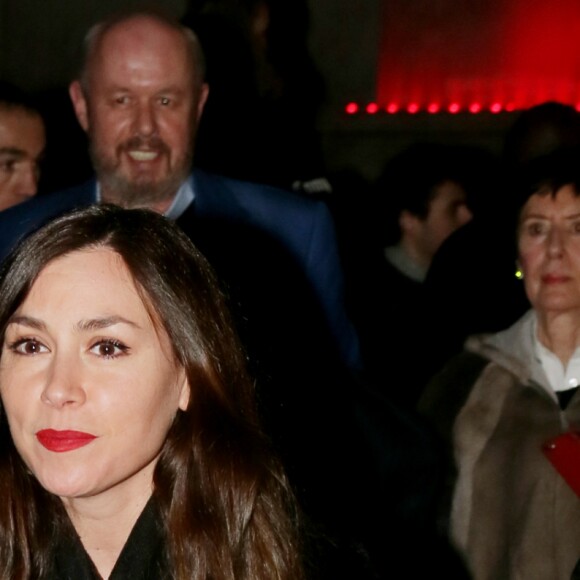 Olivia Ruiz - People à la sortie du défilé Haute Couture Giorgio Armani Privé Printemps-Eté 2016 à Paris le 26 janvier 2016. © CVS / Veeren / Bestimage
