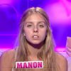 Manon au confess - "Secret Story 10", sur NT1. Le 7 septembre 2016.