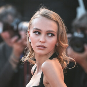 Lily Rose Depp à la première de "Planetarium" lors du 73ème Festival du Film de Venise, le 8 septembre 2016.