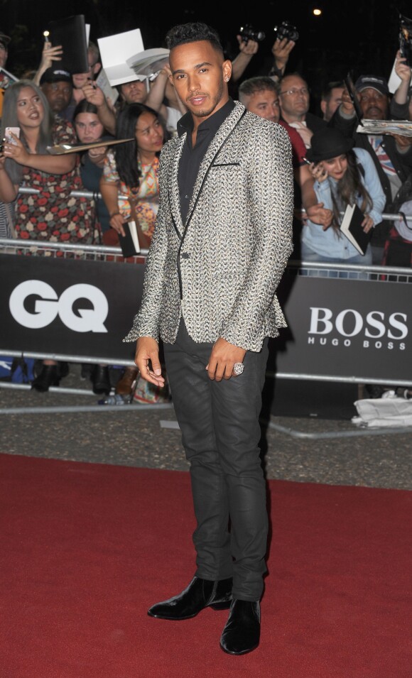 Lewis Hamilton à la soirée "GQ Men of the Year Awards" à "The Tate Modern" à Londres. Le 6 septembre 2016 © Ferdaus Shamim / Zuma Press / Bestimage