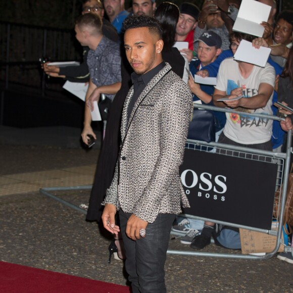 Lewis Hamilton à la soirée GQ Men of the Year Awards à The Tate Modern à Londres, le 6 septembre 2016