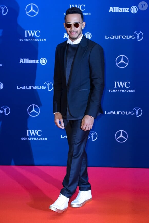 Lewis Hamilton - Célébrités lors du "Laureus World Sports Awards 2016" à Berlin le 18 Avril 2016.18/04/2016 - Berlin