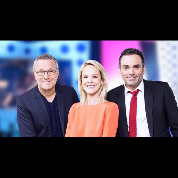 Laurent Ruquier, Vanessa Burgraff et Yann Moix dans la nouvelle saison de l'émission On n'est pas couché