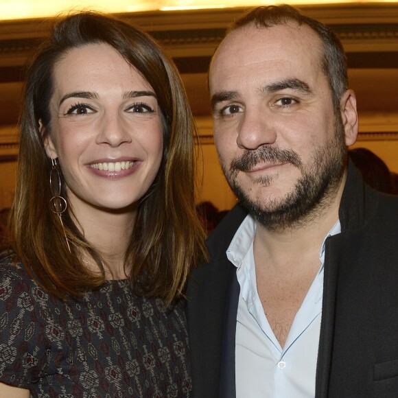 Exclusif - Ornella Fleury et François-Xavier Demaison - Générale de la pièce "Tout à Refaire" au théâtre de la Madeleine à Paris, le 8 février 2016. © Guirec Coadic/Bestimage