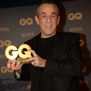 Exclusif - Thierry Ardisson - Intérieur - Cérémonie des "GQ 2015, Les Hommes de l'Année" au Shangri-La Hotel à Paris, le 25 janvier 2016. © Rachid Bellak/Bestimage