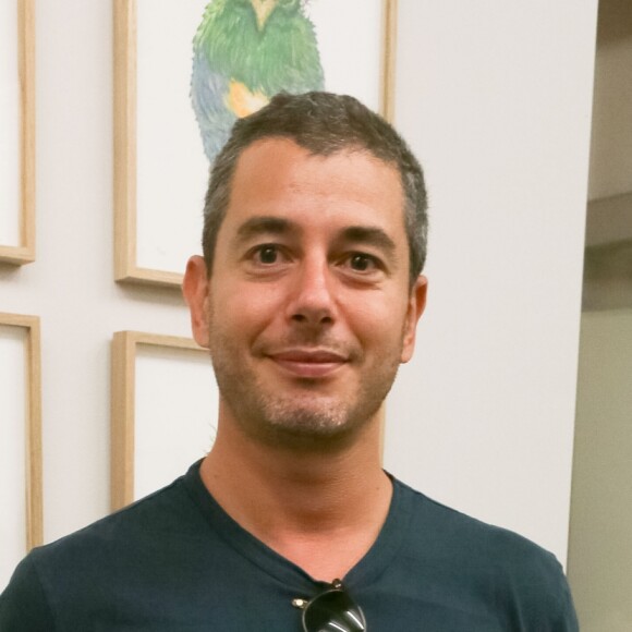 Exclusif - Ali Badou au Vernissage de l'exposition "One bedroom Hotel on the Moon" de Charlotte Le Bon à la galerie Cinéma à Paris le 8 septembre 2016. © CVS/bestimage