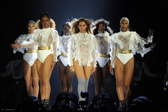 Beyoncé au stade Marlins Park à Miami, coup d'envoi de sa tournée "Formation World Tour", le 27 avril 2016