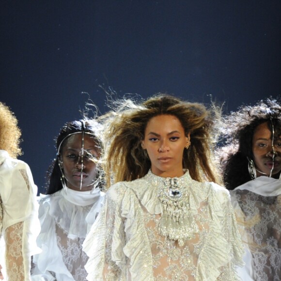 Beyoncé au stade Marlins Park à Miami, coup d'envoi de sa tournée "Formation World Tour", le 27 avril 2016