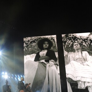 Beyoncé au stade Marlins Park à Miami, coup d'envoi de sa tournée "Formation World Tour", le 27 avril 2016