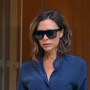 Victoria Beckham à la sortie de son hôtel à New York, le 10 septembre 2016